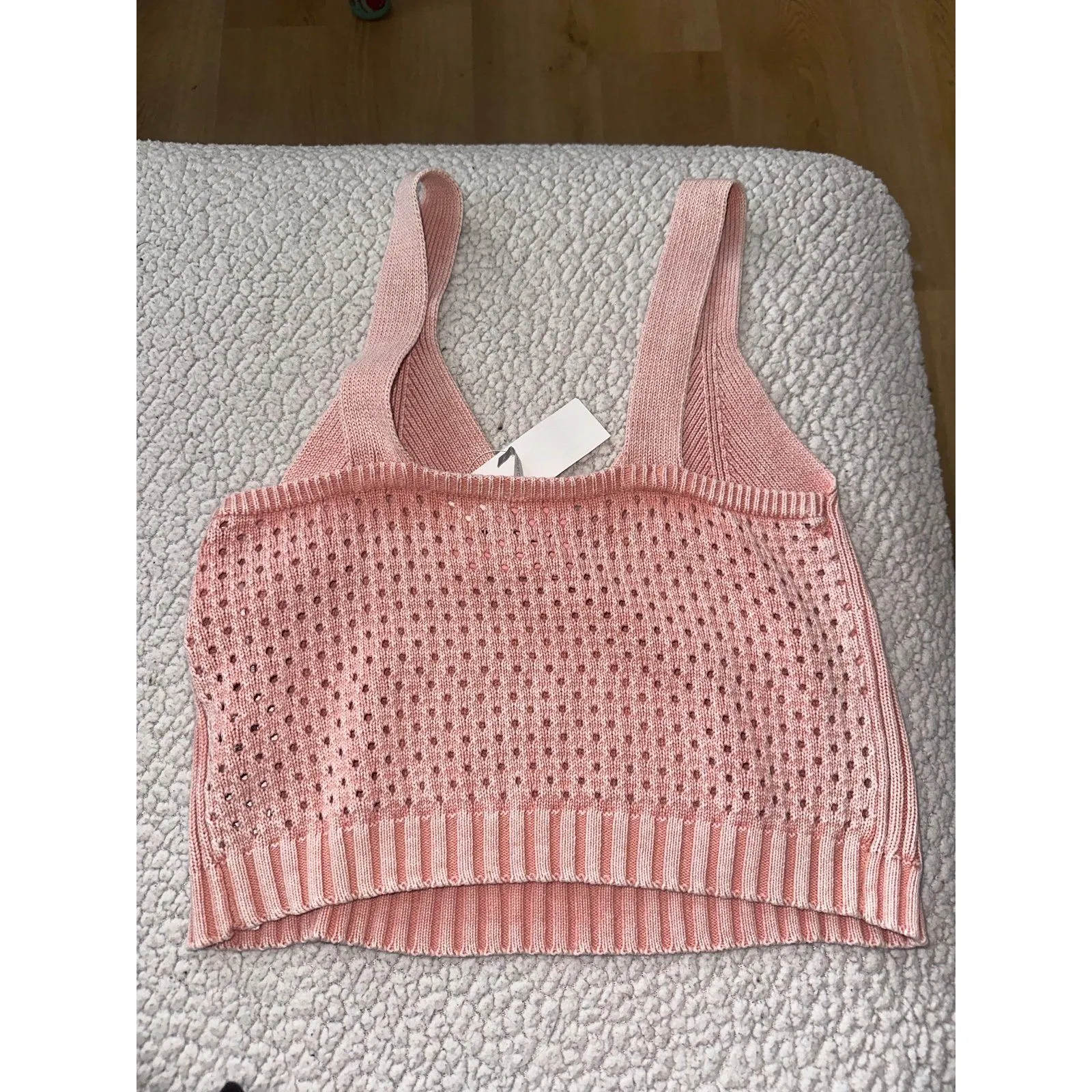 Young fabulous and broke pink woven tank top - Image 3