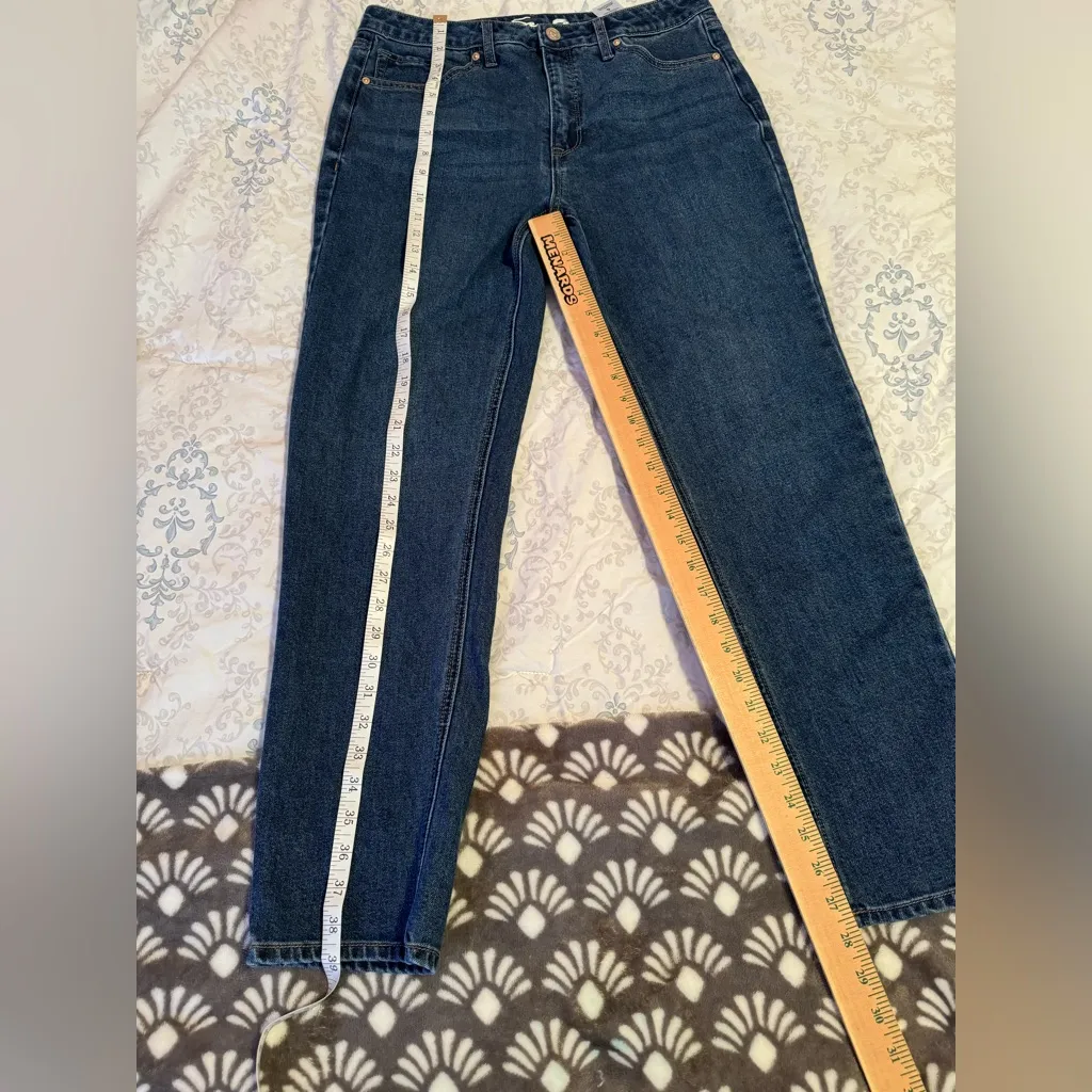 Seven 7 Slim Straight Jeans dark‎ wash women’s size 10 denim pants - Image 7