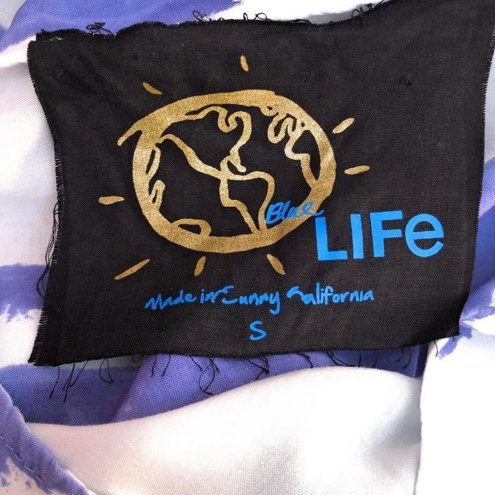 Blue Life Striped‎ Hooded Maxi Dress - Image 7