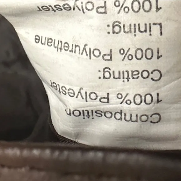 Brown Faux Leather Moto Jacket | PU Leather | Chic & Versatile. - Image 2