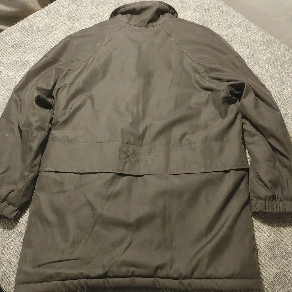 Braetan Black Medium Coat Jacket Winter Coat Insulated Full Ukraine Zip Up - Image 15