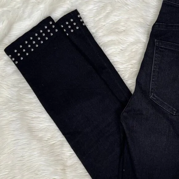 Citizens of Humanity Rocket High RIse Skinny Ankle‎ Studded Jeans Size 25 - Image 6