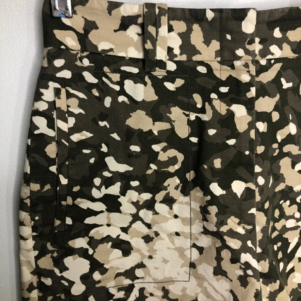 Stella McCartney Camouflage Shorts High Waist 38‎ 4 Camo Mom - Image 3