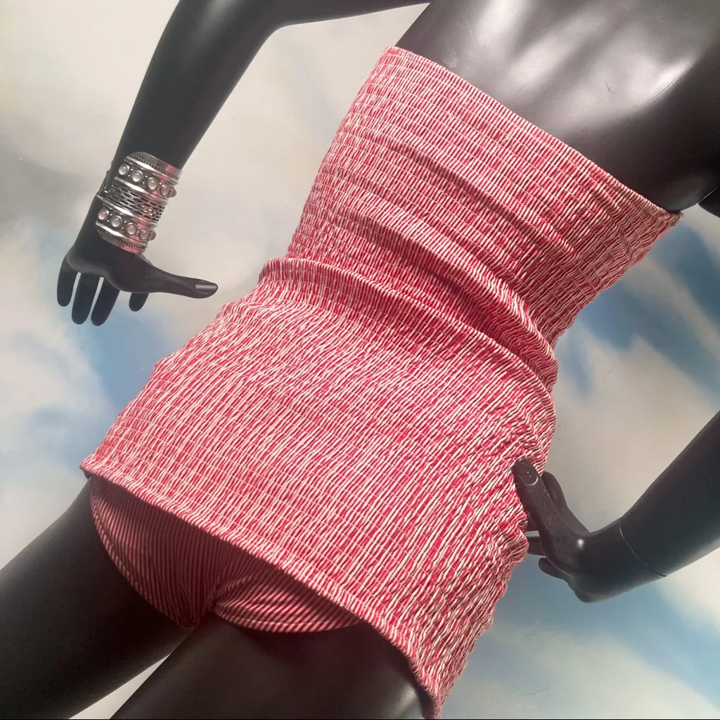 Vintage replica bathing suit Red - Image 4