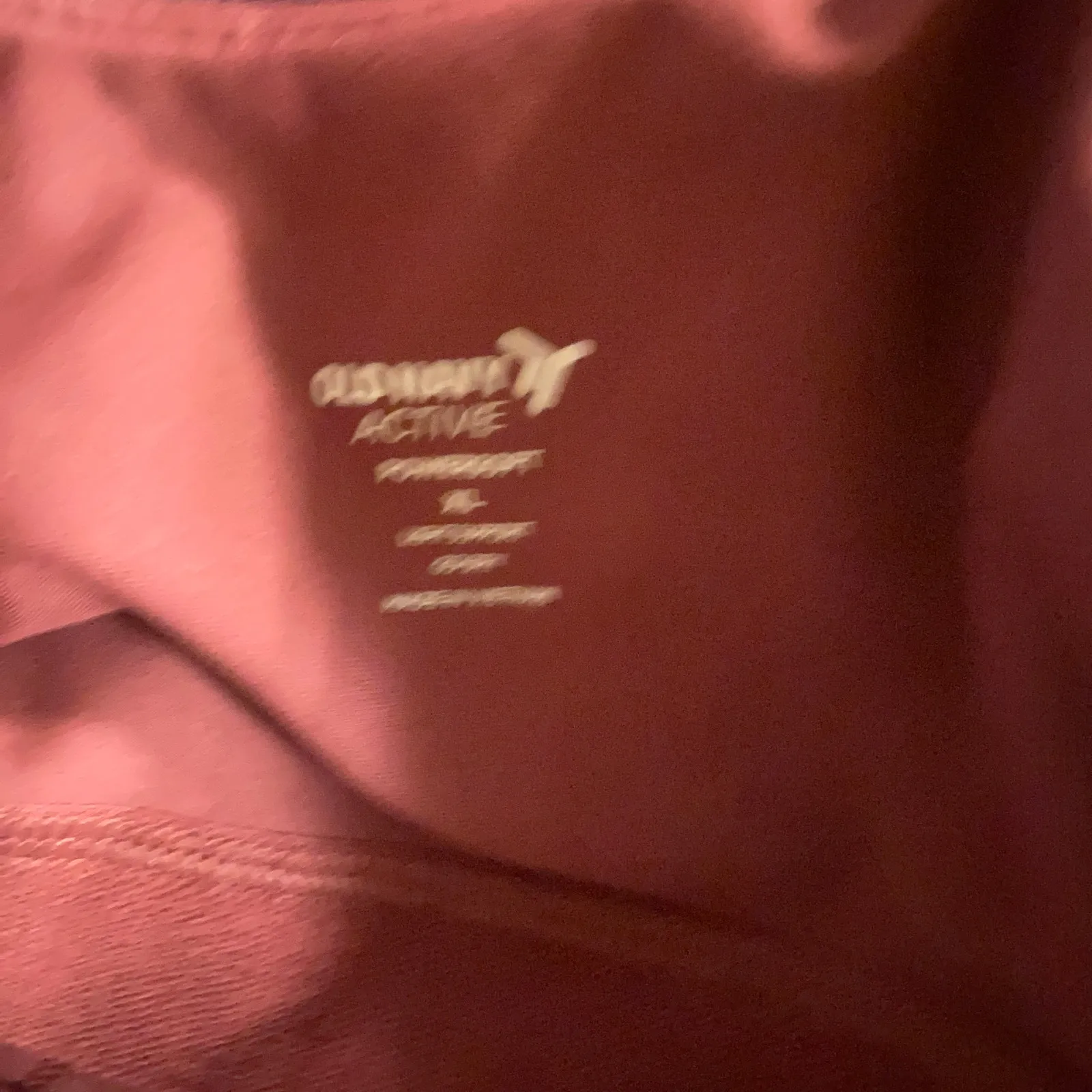 Old Navy Maroon Light Support PowerSoft Longline Sports Bra Women's Size XL - Image 5