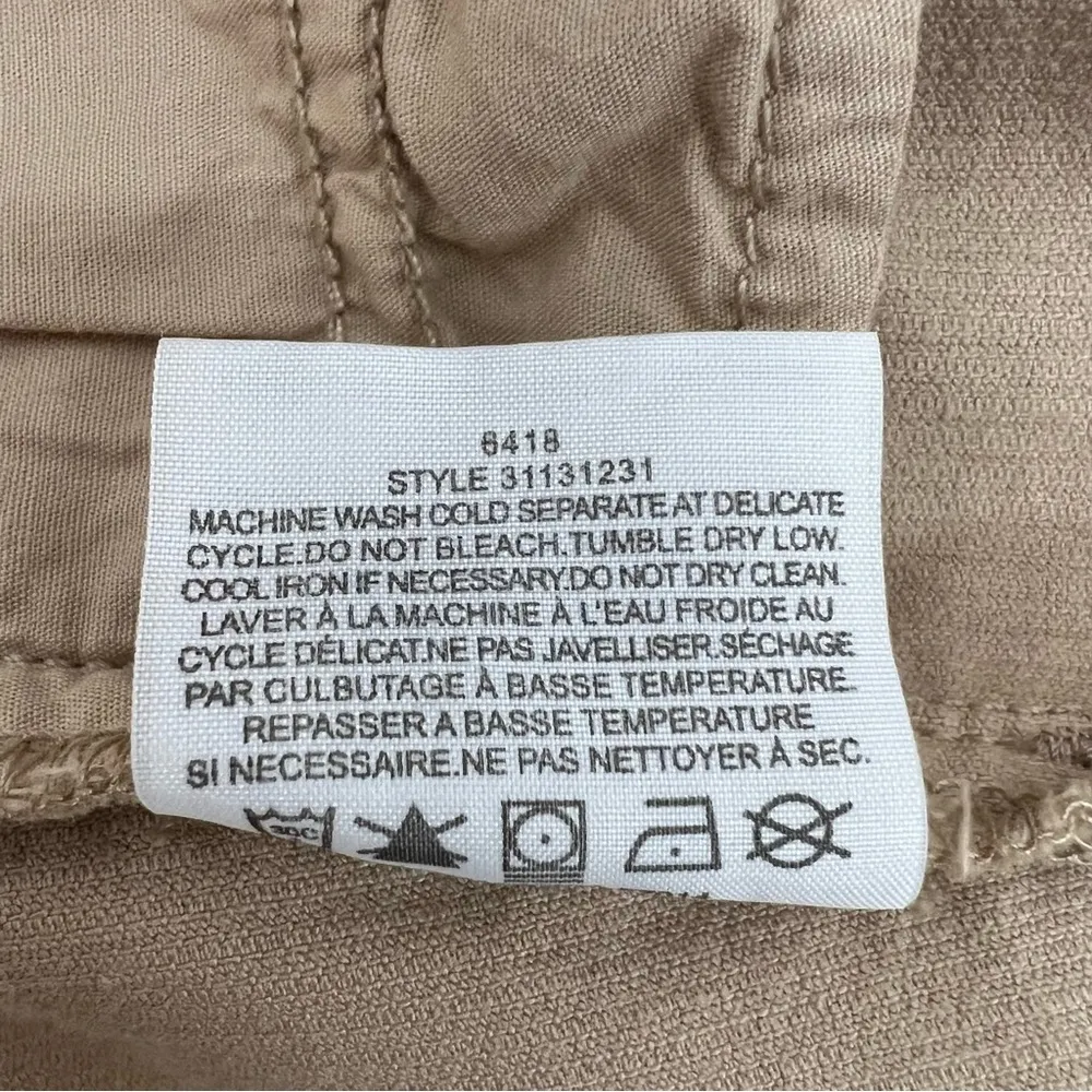 Tory Burch Super Skinny Jean Corduroy Pants Brown Camel Tan Women’s size 24 - Image 12