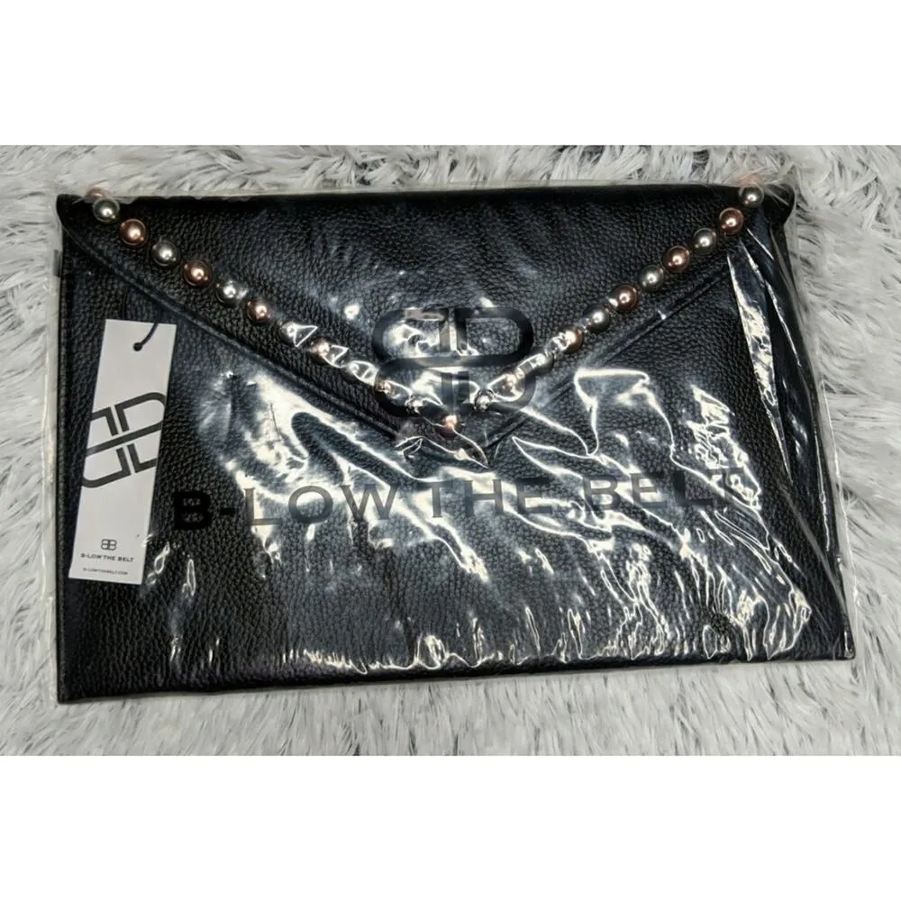 B-Low the Belt Studded Clutch - Size O/S - NWT - Image 4