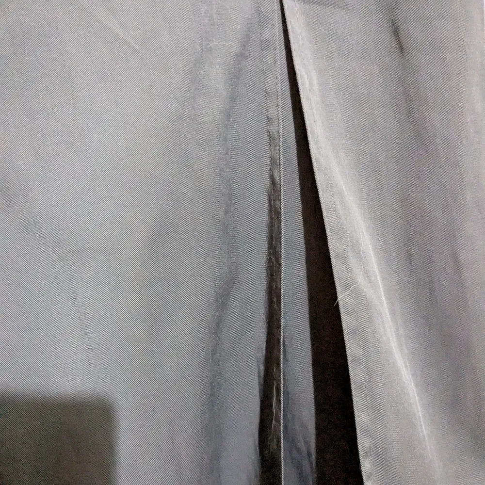 AB Studio Gray Trench Coat Classic Design 16 - Image 7