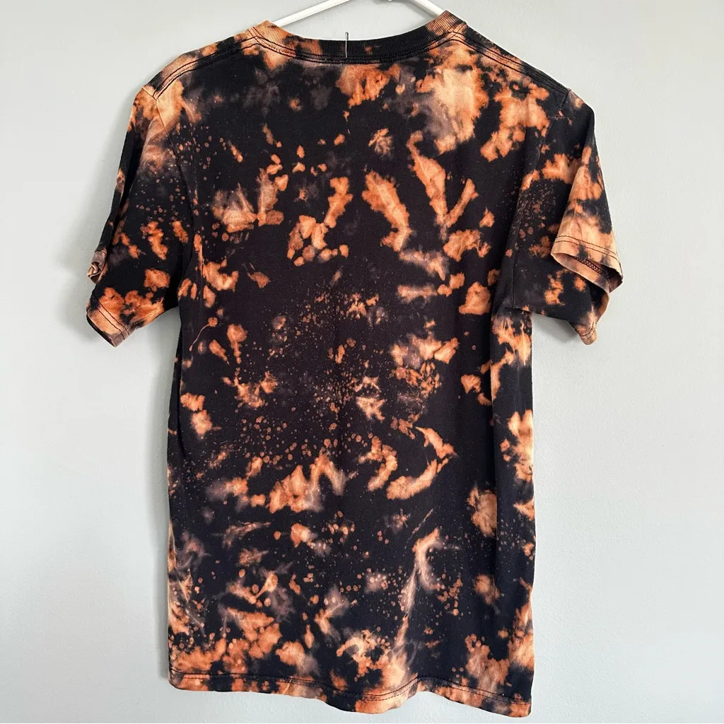 Marilyn Monroe Angel Reverse Tie-Dye Graphic T-Shirt small - Image 6