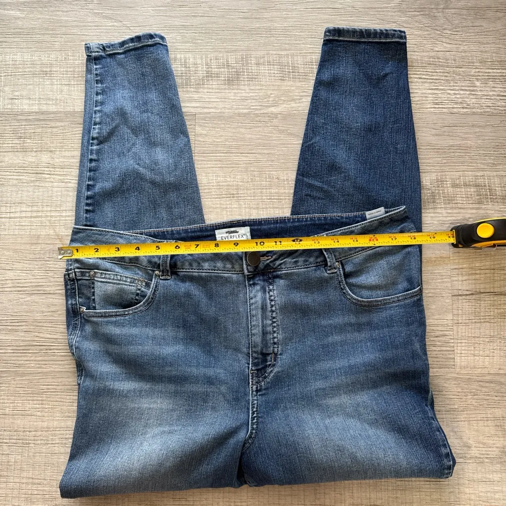 Maurices  everflex m.jeans super skinny high rise Curvy blue jeans size 12 - Image 4