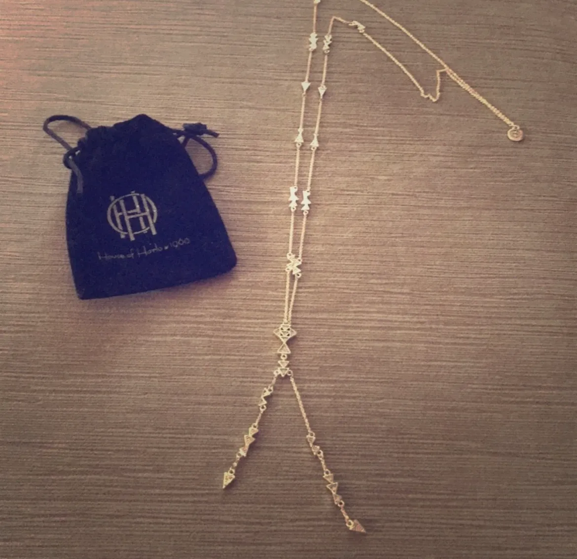 Gold Arrow Necklace  - Image 4