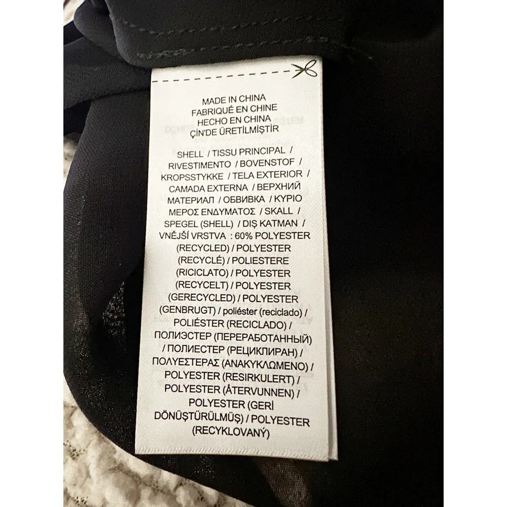 Lauren Ralph Lauren Satin Pleated Long Minimalist Gown Size US 6 Black - Image 13