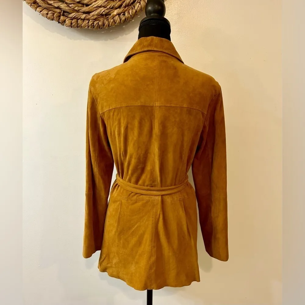 Peruvian Connection Suede Becca Jacket Size Medium - Image 5
