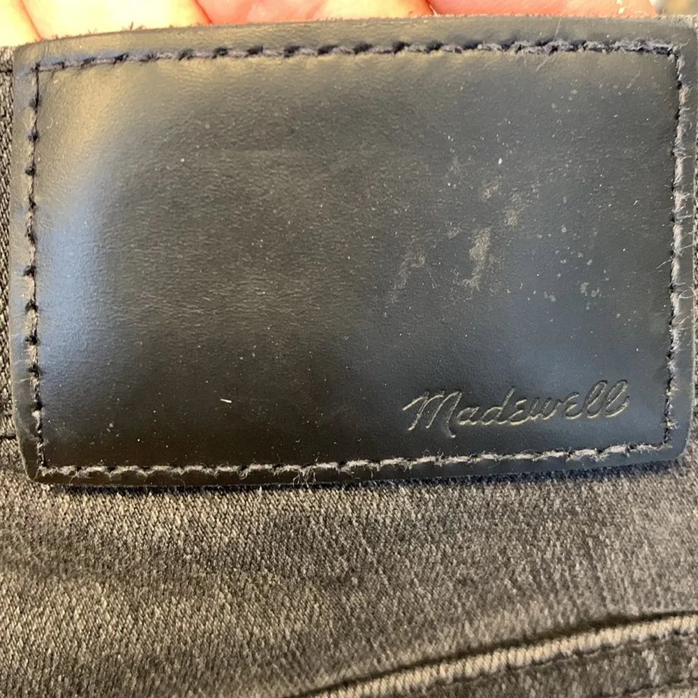 Madewell Roadtripper Black Denim Jeans Size 26 EUC #VEG-0169 - Image 11