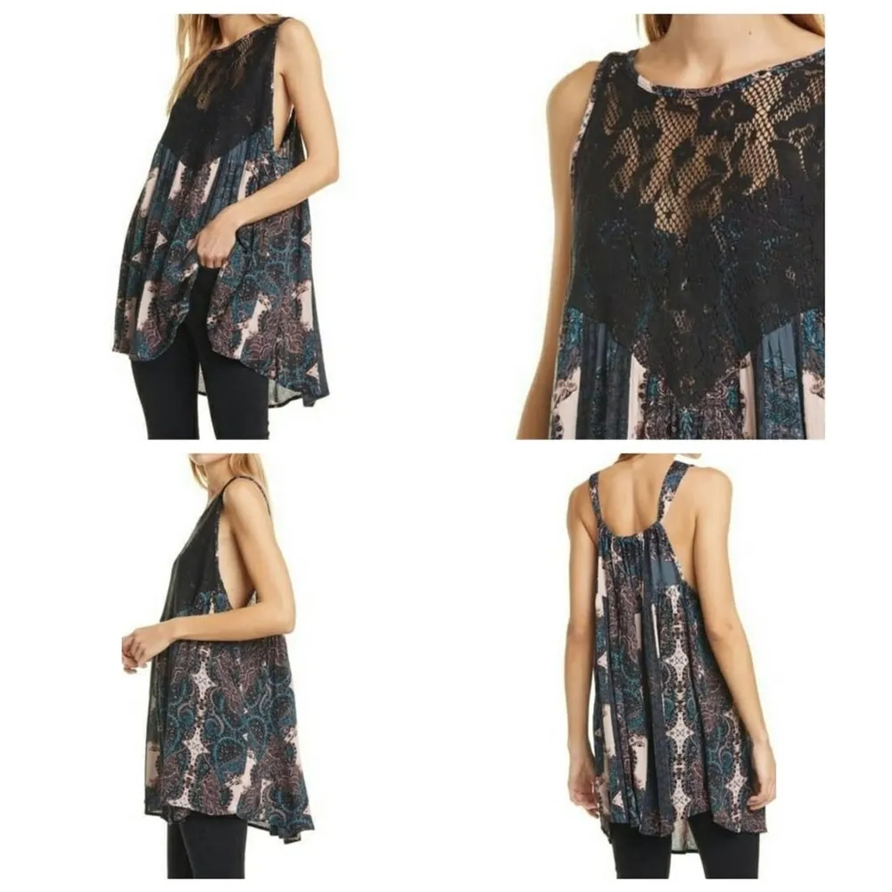 Free People Count Me In Mini Dress / Tunic - Sz XS - NWT - Image 2