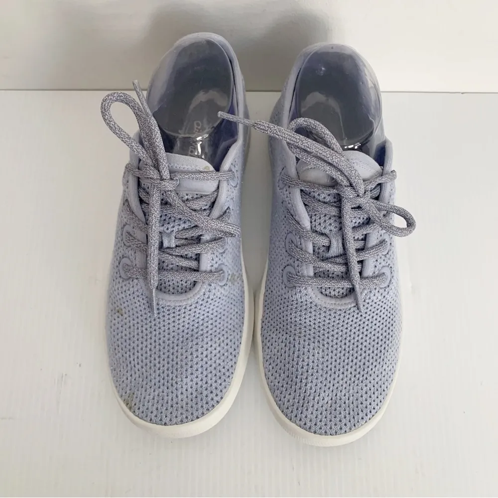 Allbirds Women’s True Runners TR Baby Blue Lace Up Sneakers Size 8 - Image 2