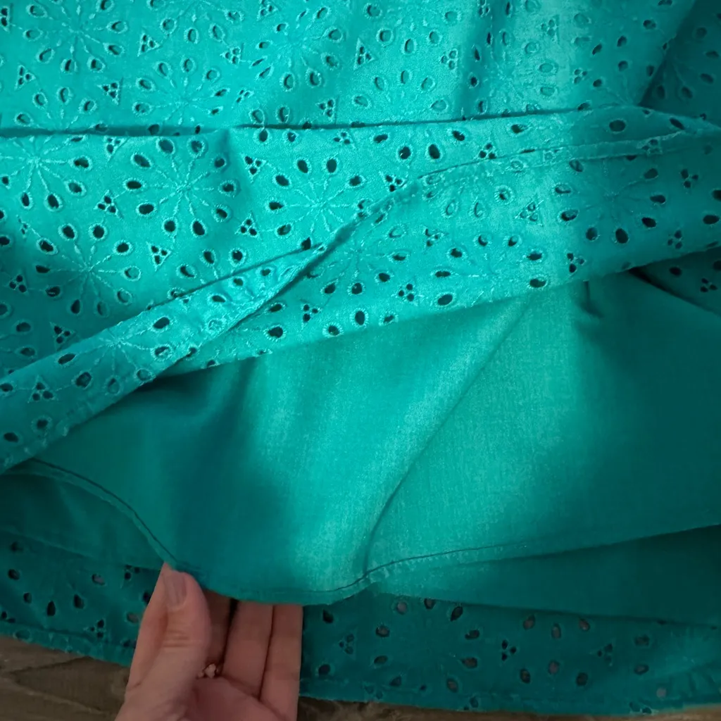 Lilly‎ Pulitzer NWT Women’s Astara Eyelet Flutter Short Sleeve Dress Size XXS - Image 3