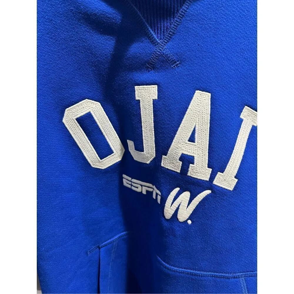 ESPNW OJAI New Balance Hoodie Blue SZ Small  Soft ESPN - Image 4