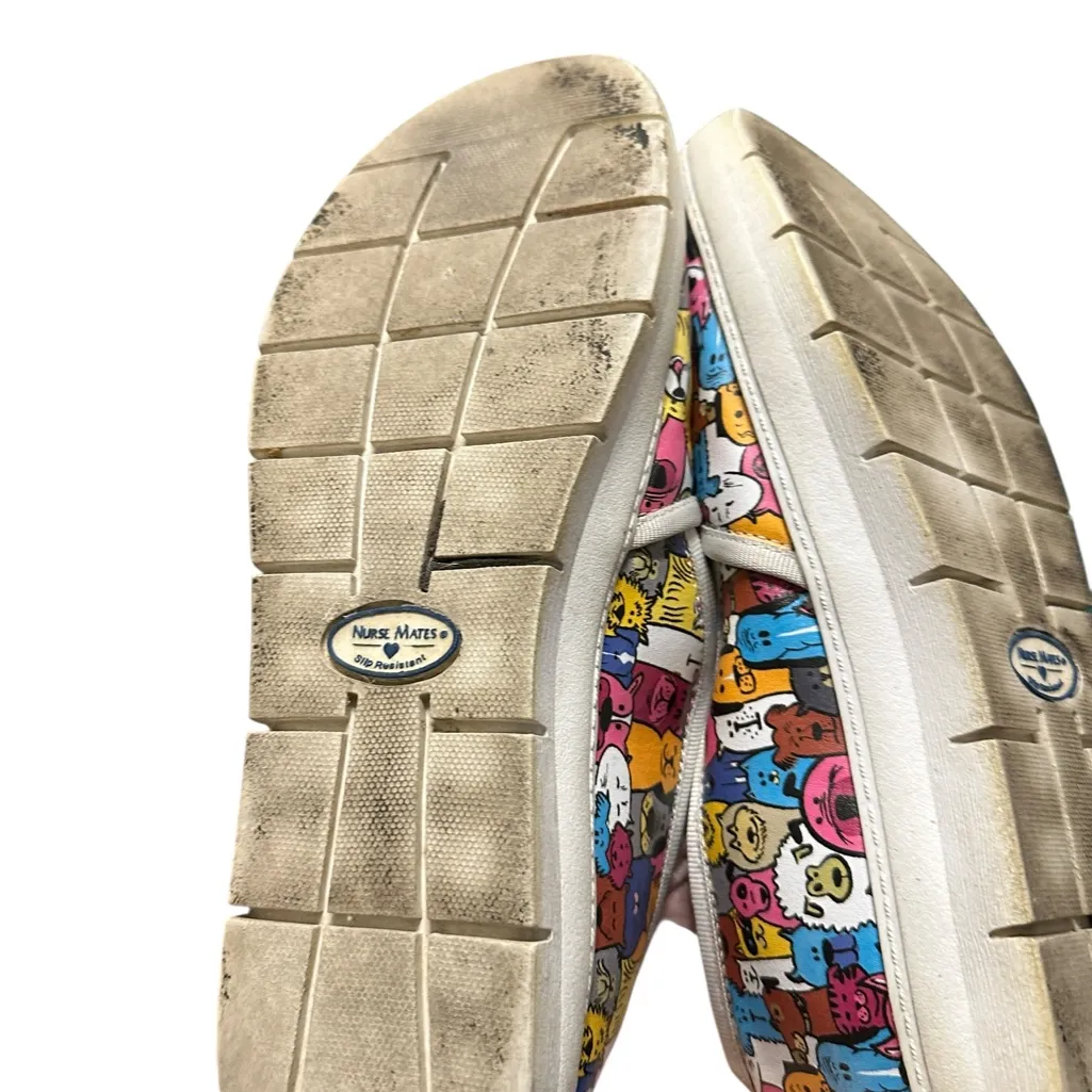 Nurse Mates Multicolor Animal‎ Print Mules - Image 6