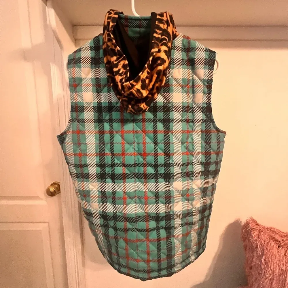 FINAL PRICE CRAZY TRAIN western style puffer vest - Image 6