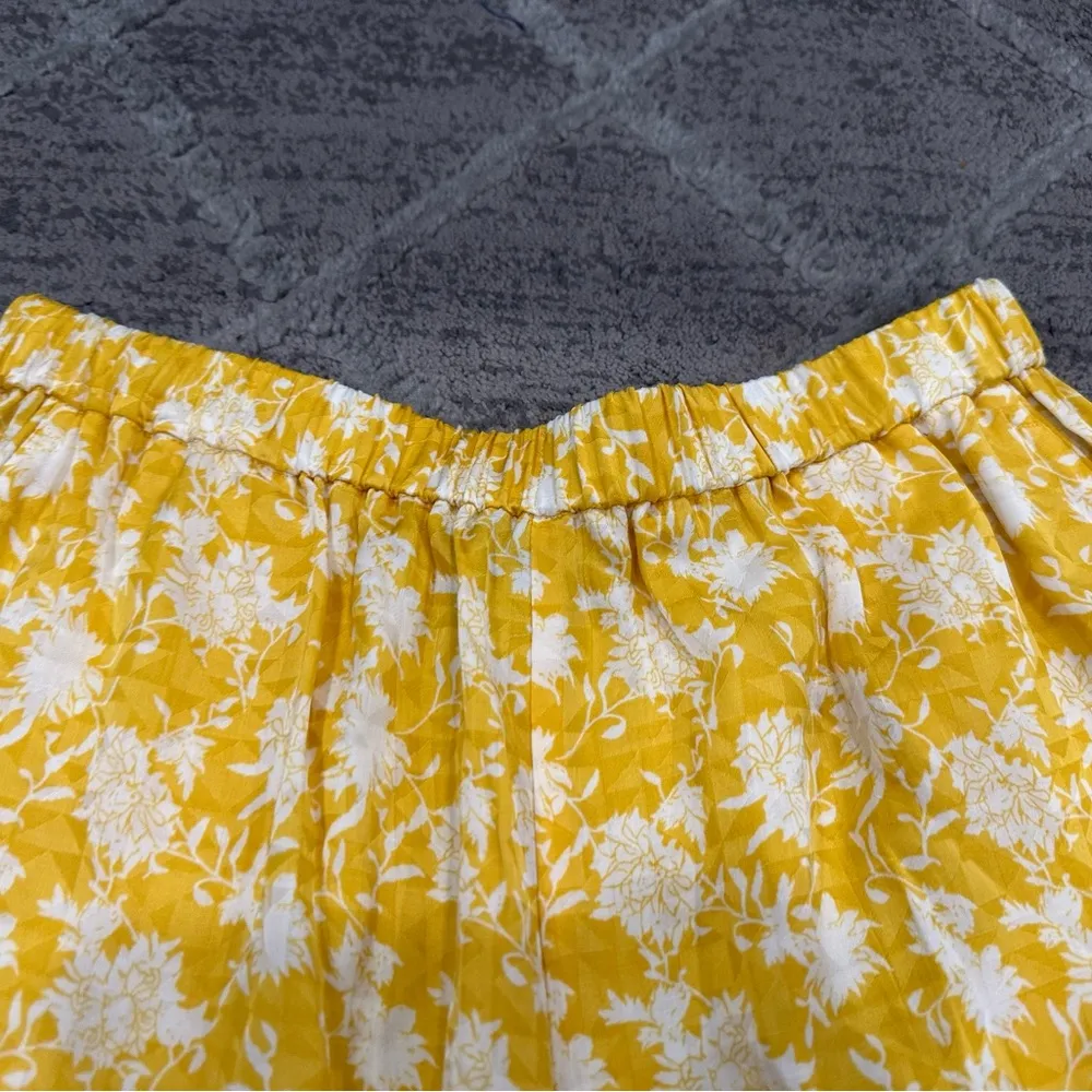 rag & bone Ivy Printed Yellow Shorts Medium M - Image 4