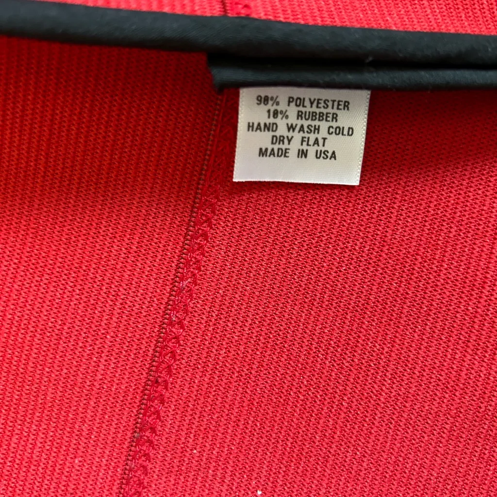 Pleasure Doing Business Bandage Mini Skirt Red Size M - Image 6