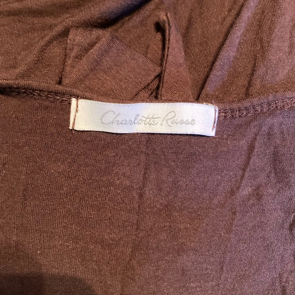 Charlotte Russe brown tie back dress - Image 3