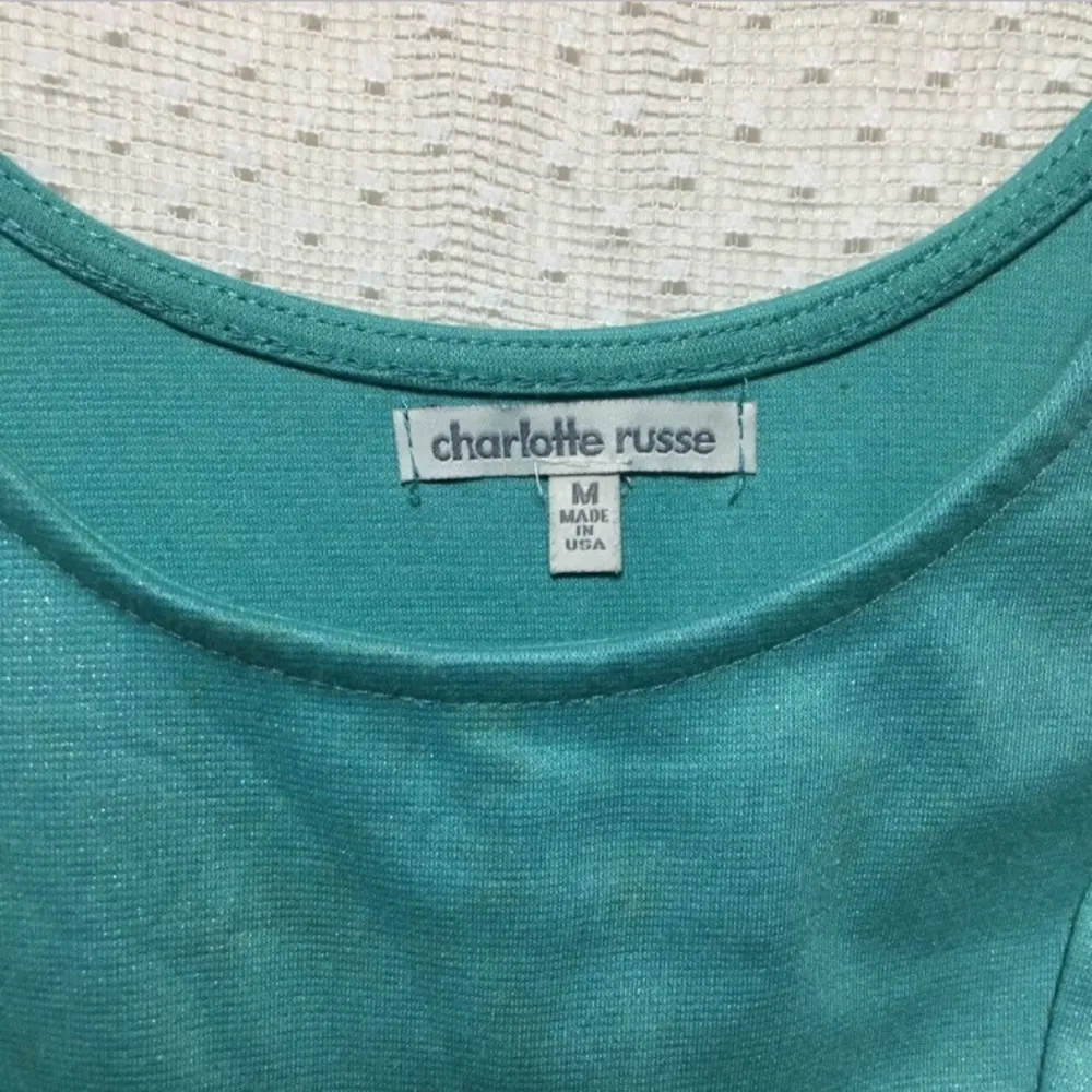 Charlotte Russe - Teal formal dress medium - Image 2