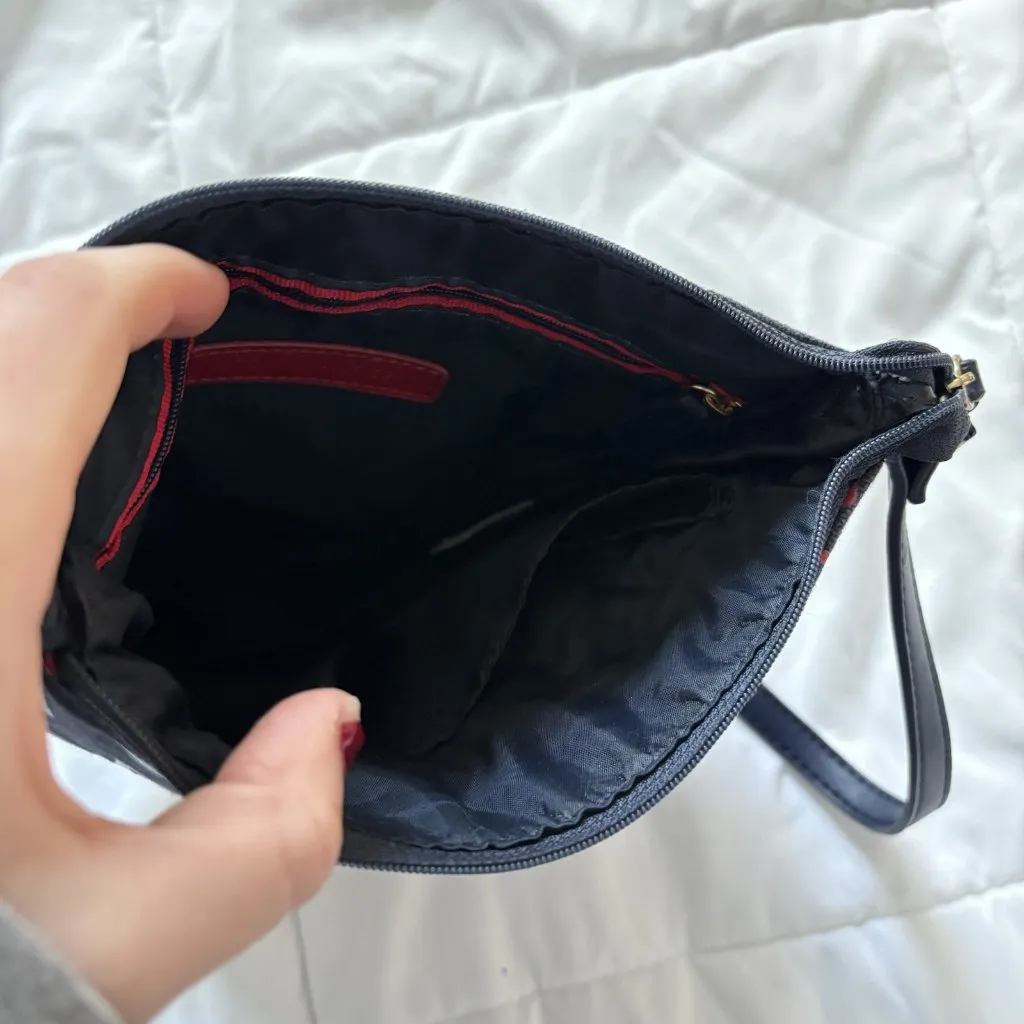 Tommy Hilfiger Stars Patriotic Red White And Blue Crossbody Bag Pockets - Image 9