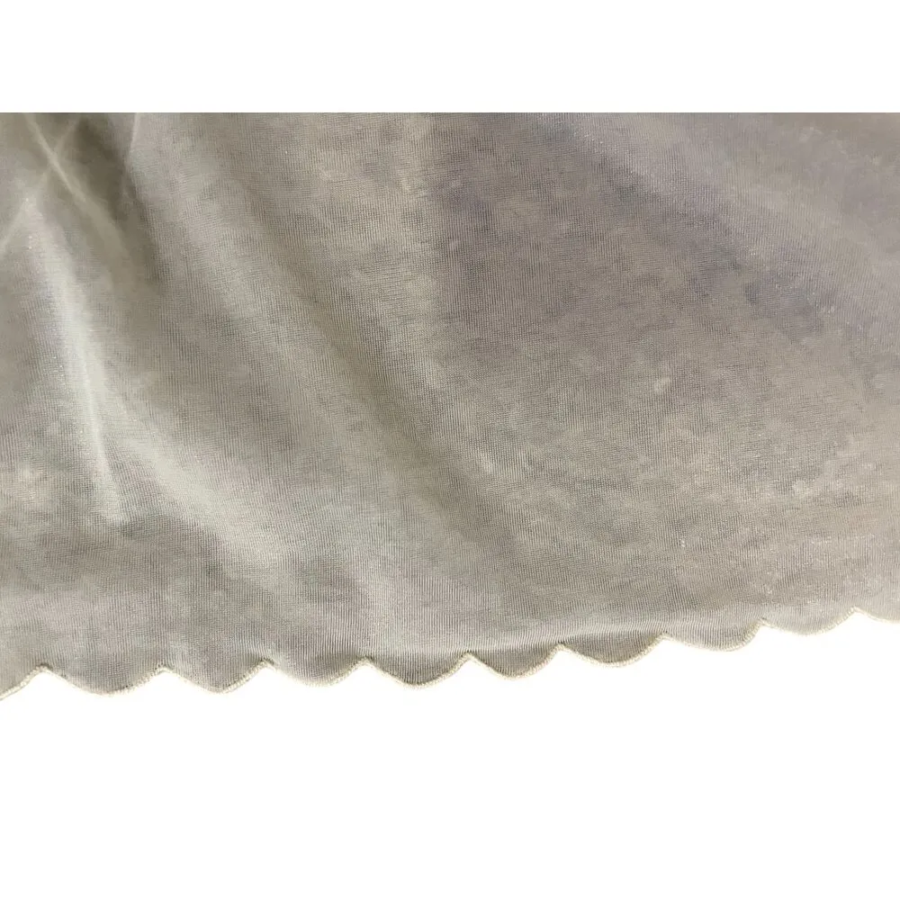 Vintage Hollywood Vassarette Half Slip Womans S Med Used Chartreuse Yellow/Green - Image 15