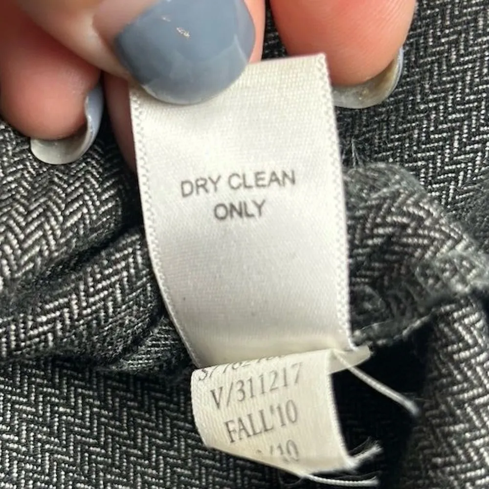 Banana Republic Women's Size 8 Gray Stretch Pencil Skirt Knee Length - Image 10