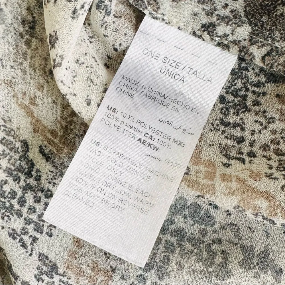 Chicos Python Print Blouse - Chicos Size 2 (Reg Size L or 12) - Image 11