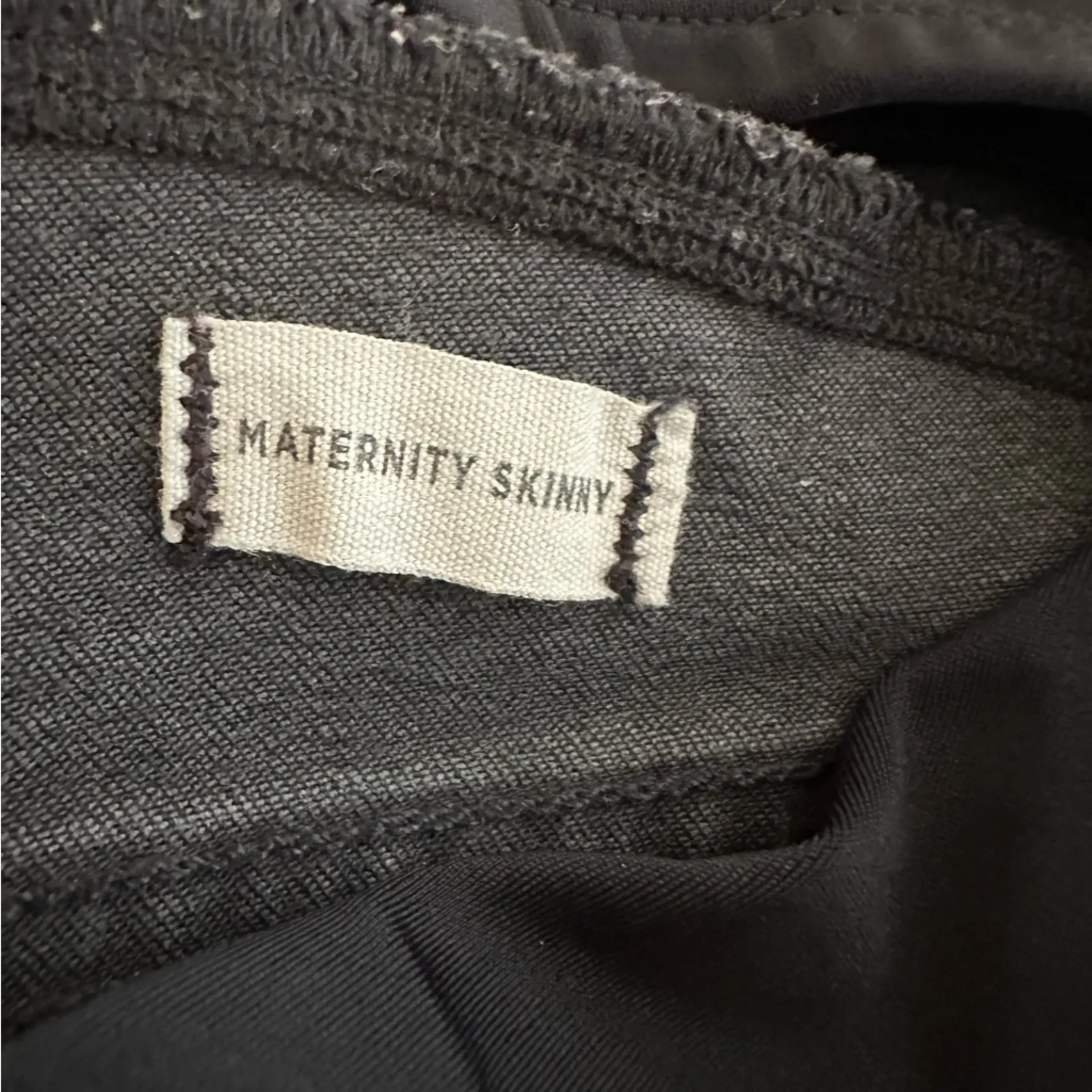 Madewell Maternity Skinny Crop Jeans – Black Sea, Size 29 - Image 13