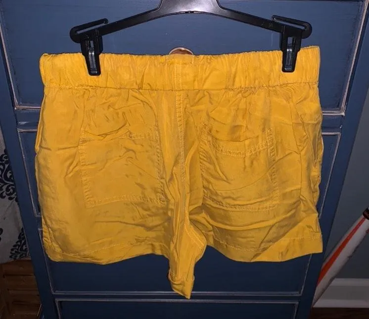 Mustard Yellow Harper Heritage Shorts  - Image 2