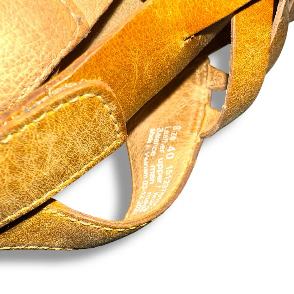 Dansko Mirabella Strappy Brown Leather Sandals Sz 40‎ EU / 9.5-10 US - Image 8