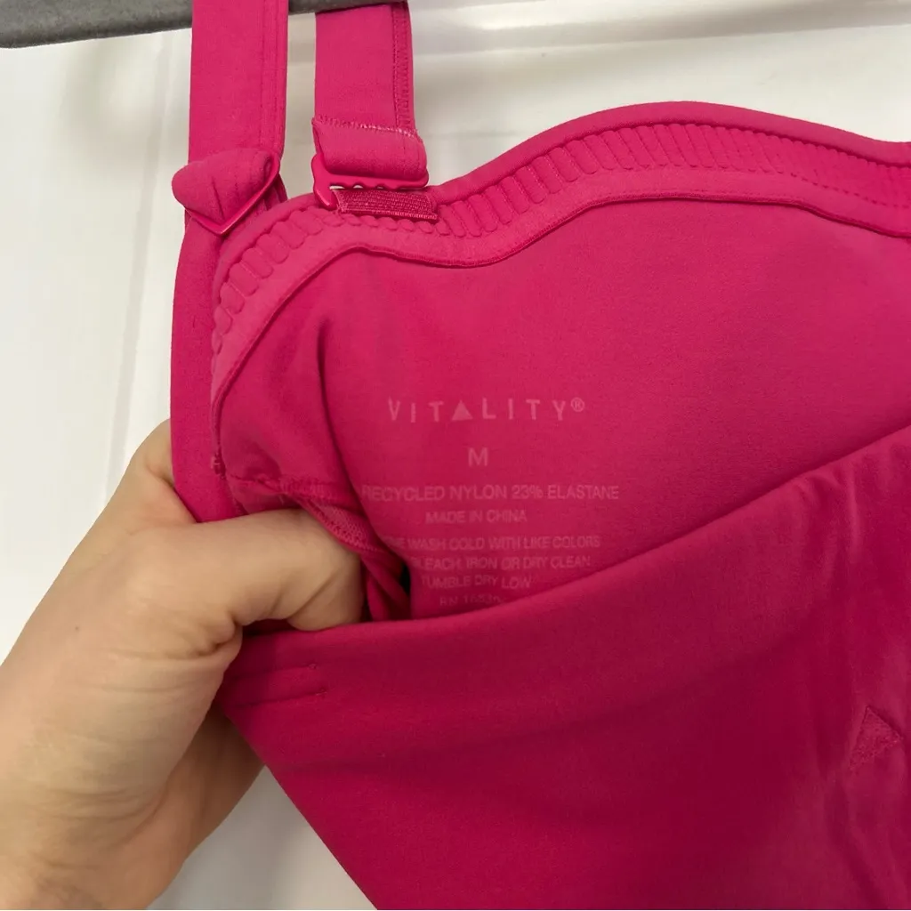 Vitality Cloud II™ Convertible Bra Strawberry Pink Size M - Image 7