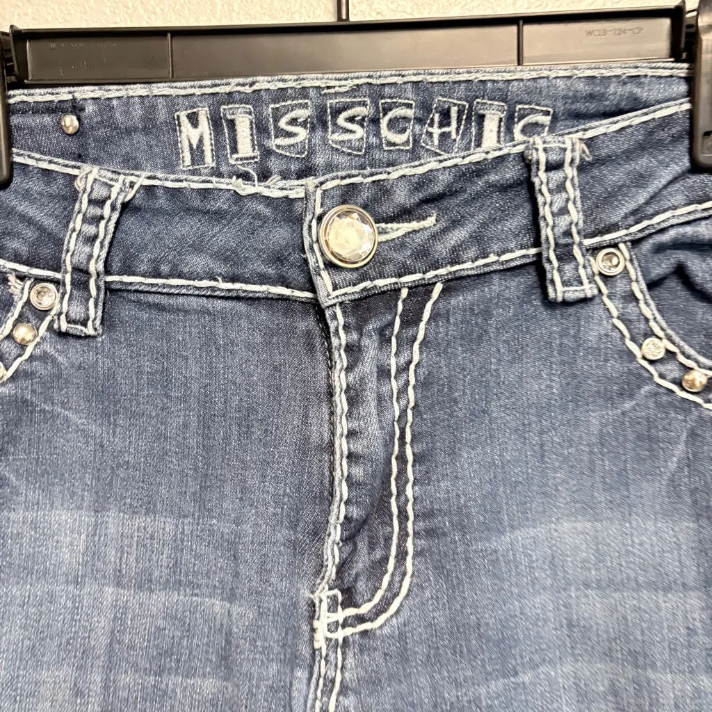 Miss Chic Blue Denim Jeans size 13 - Image 2