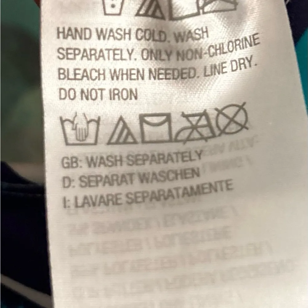 Denim & Co. Floral Beach Regular Sweetheart
Twist Front Swim Dress Size 14 - Image 14