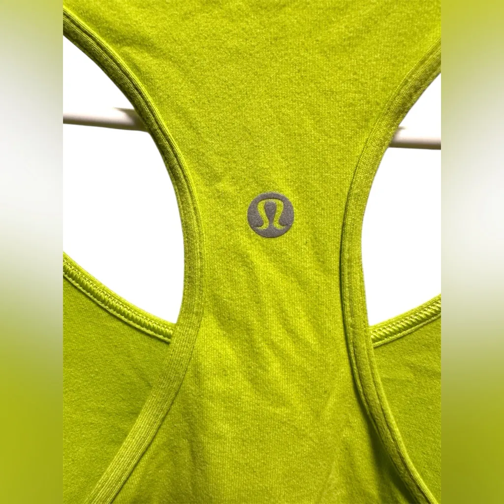 Lululemon Athletica Vibrant neon Green Tank Top - Image 3