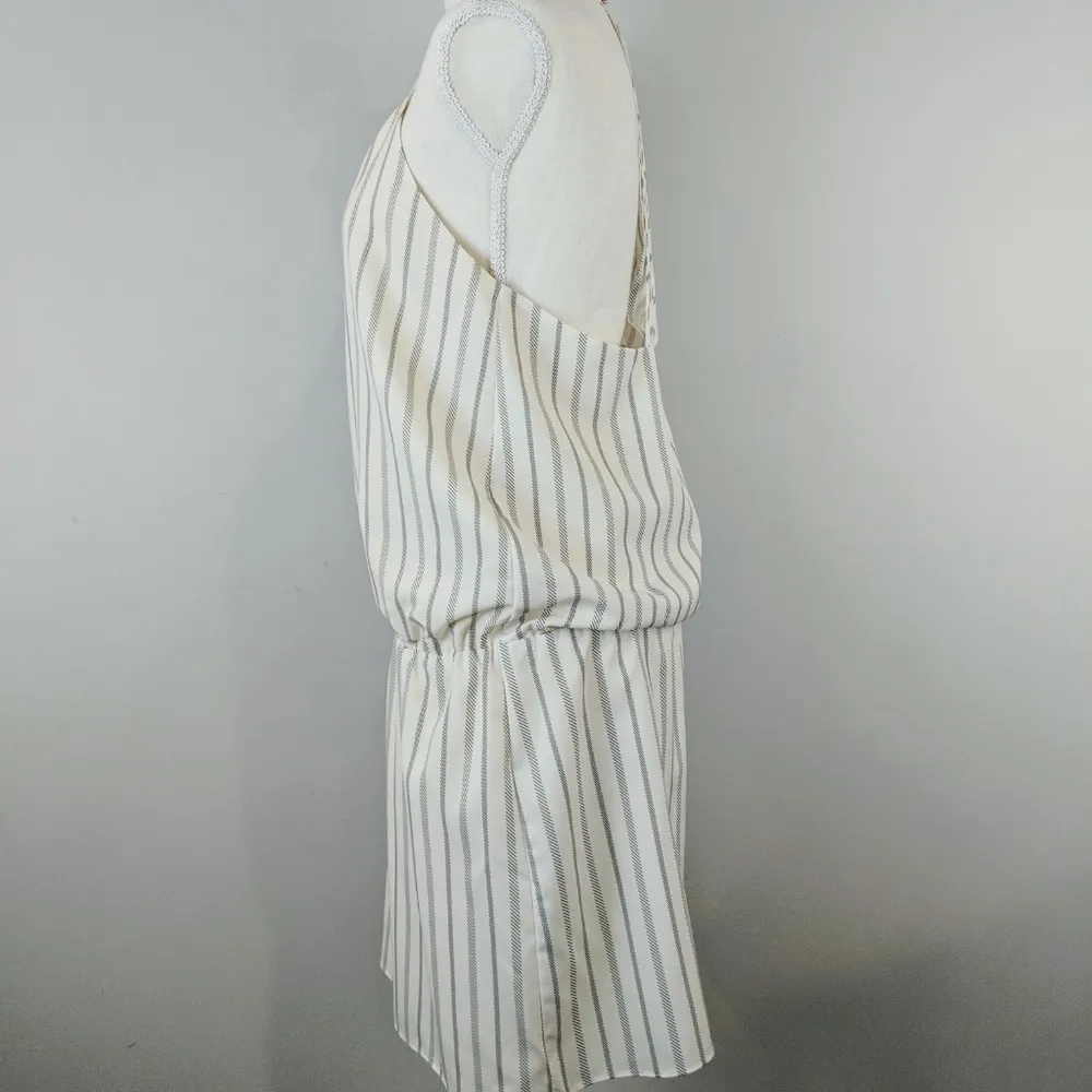 NWT‎ Haute Hippie Womens Mirage Striped Mini Dress Size M Sleeveless Drop Waist - Image 5