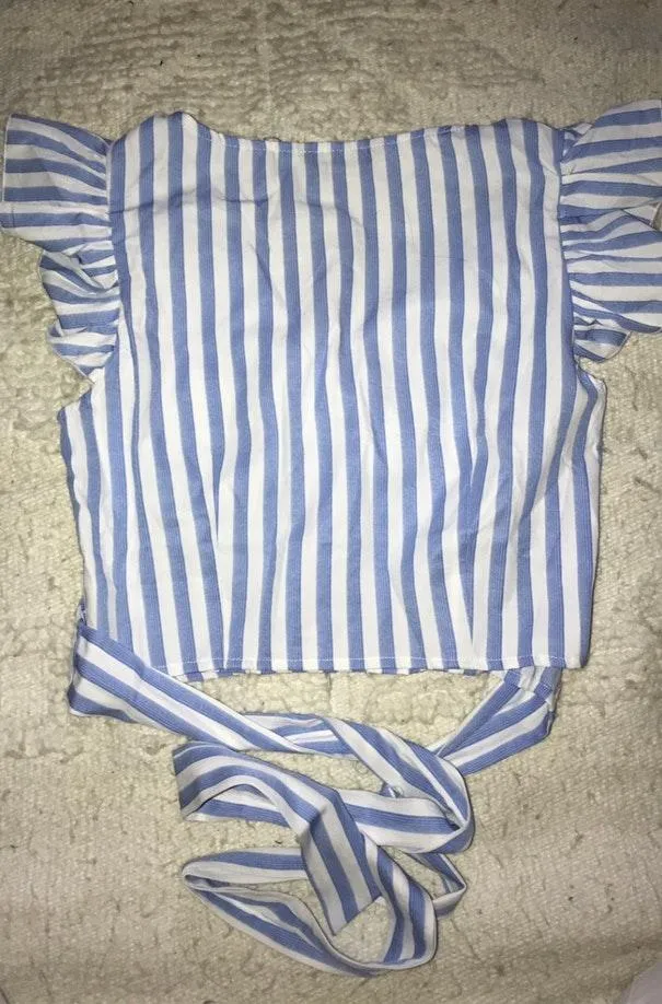 Super Cute Wrap Around  Blouse - Image 7