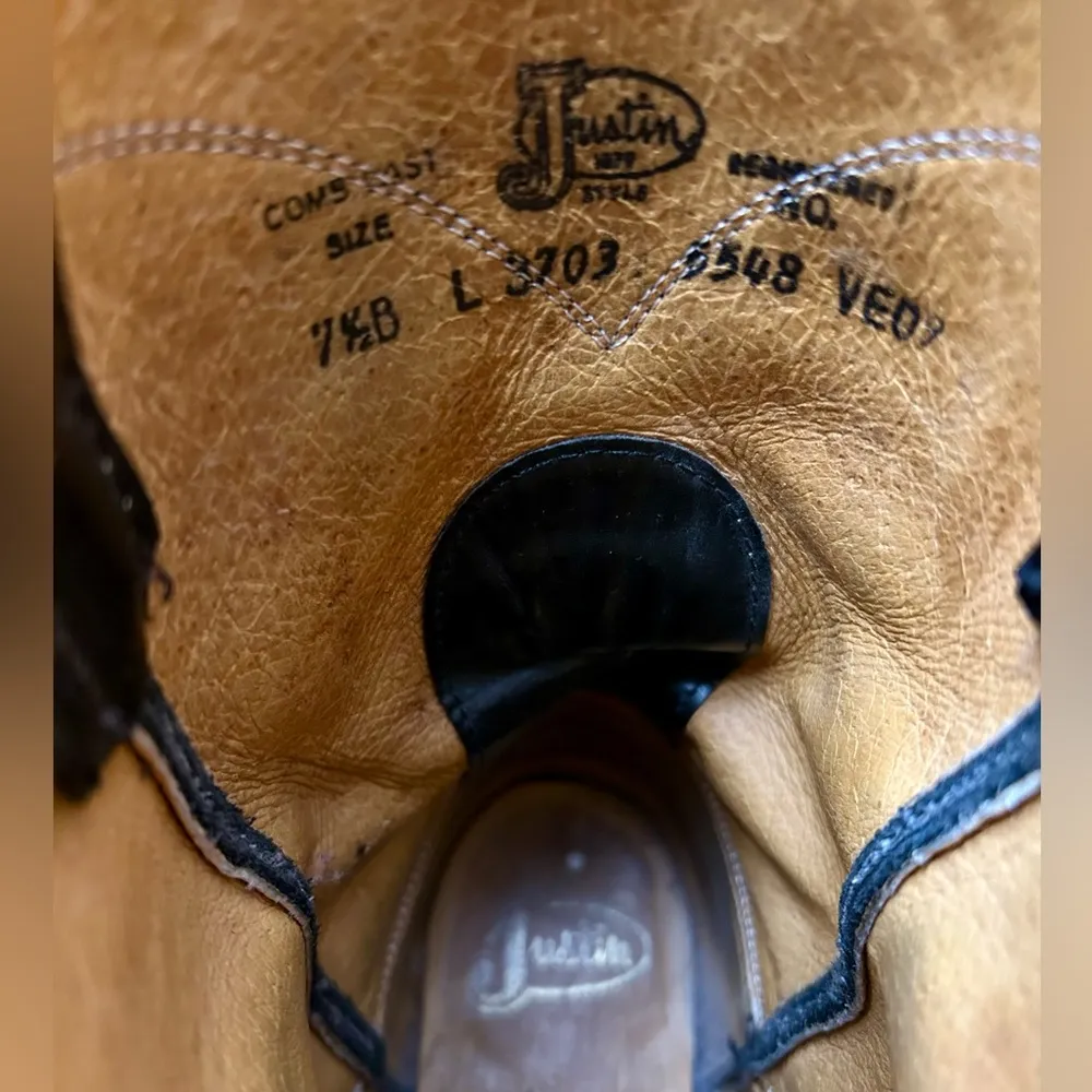 Vintage Justin Roper Boots - Women’s - Image 9