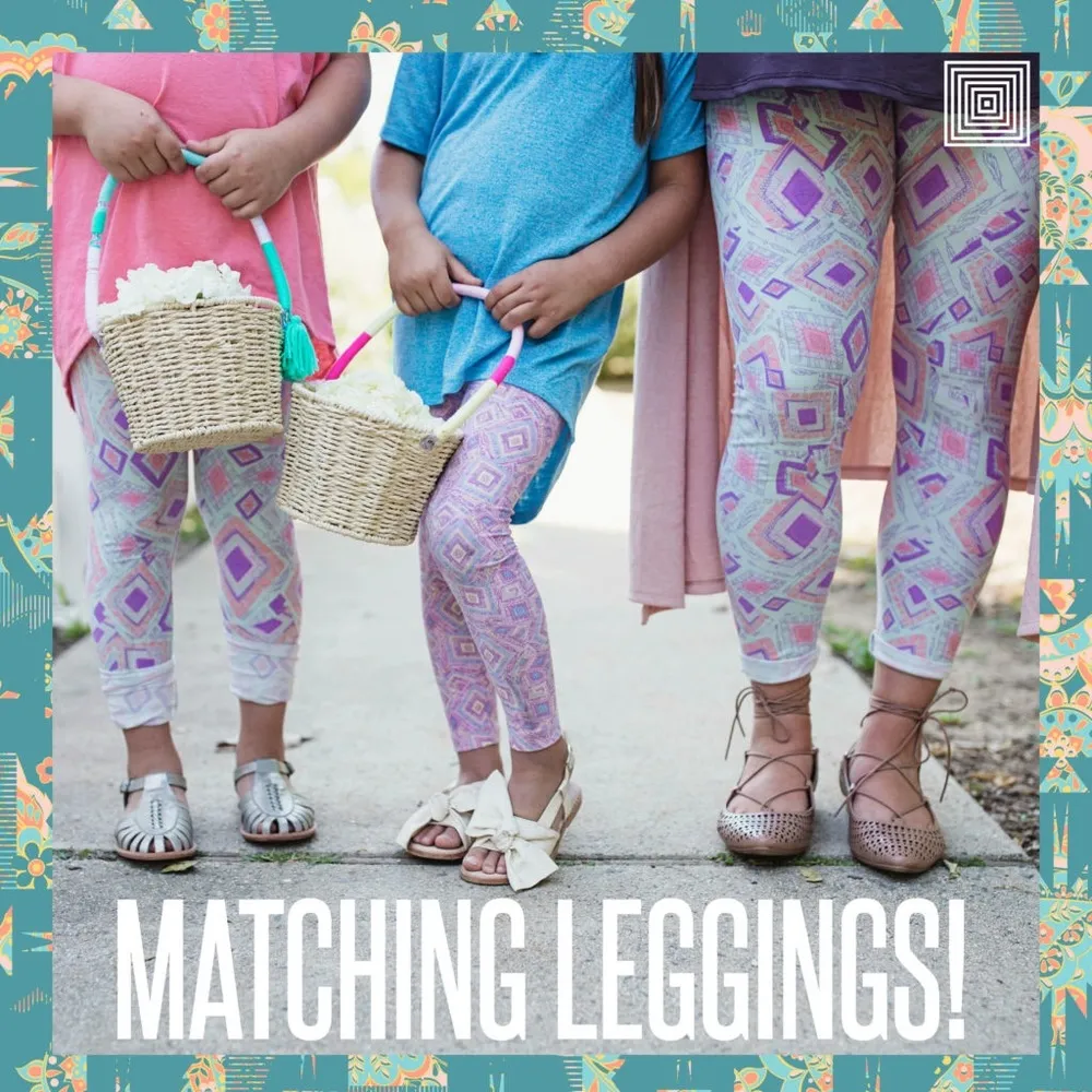 *LuLaRoe Mommy & Me Disney O/ S & L/XL Jasmine - Image 2