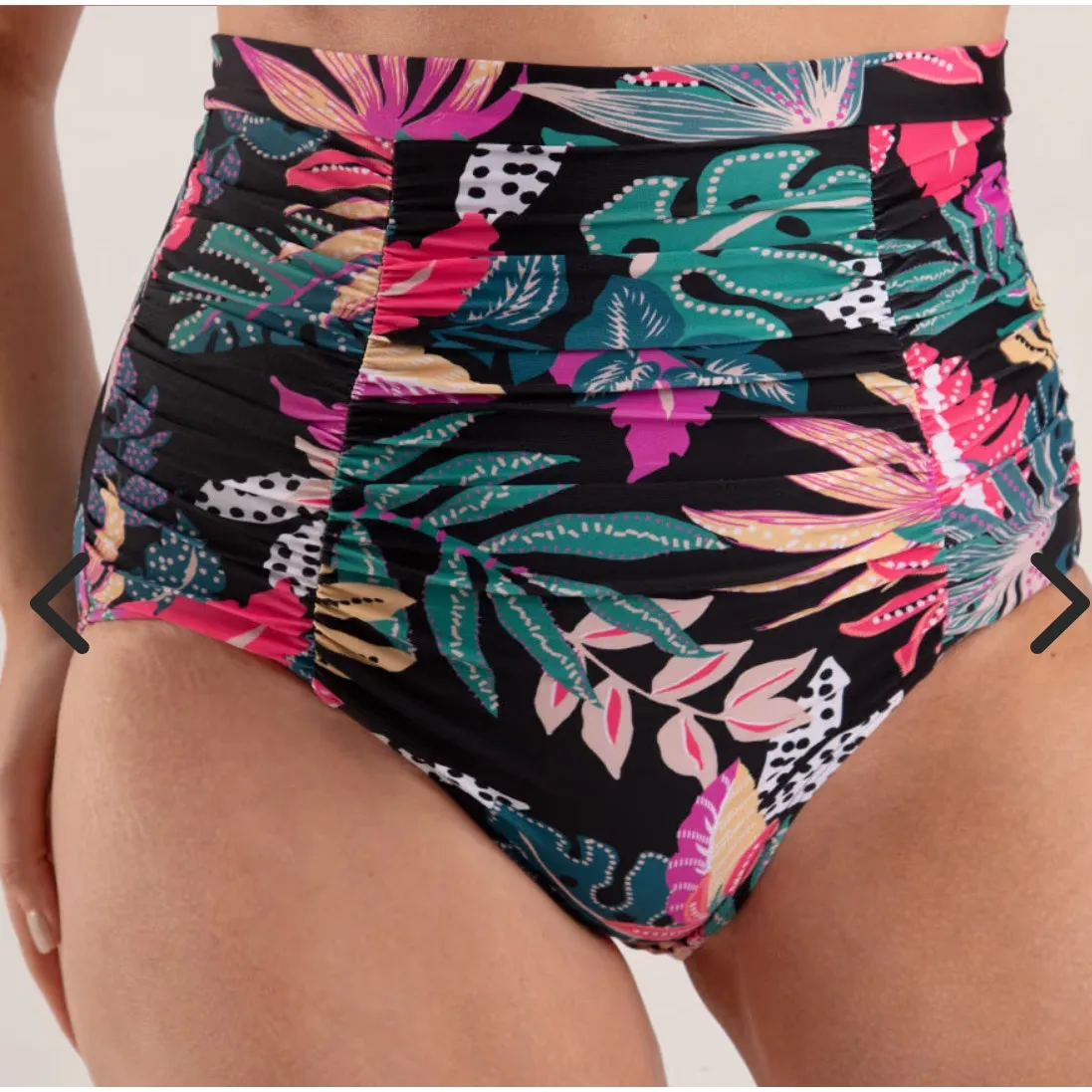 Brand New Shapermint Essentials Women's Size 3XL High Waisted Bikini Bottom Black - Image 3