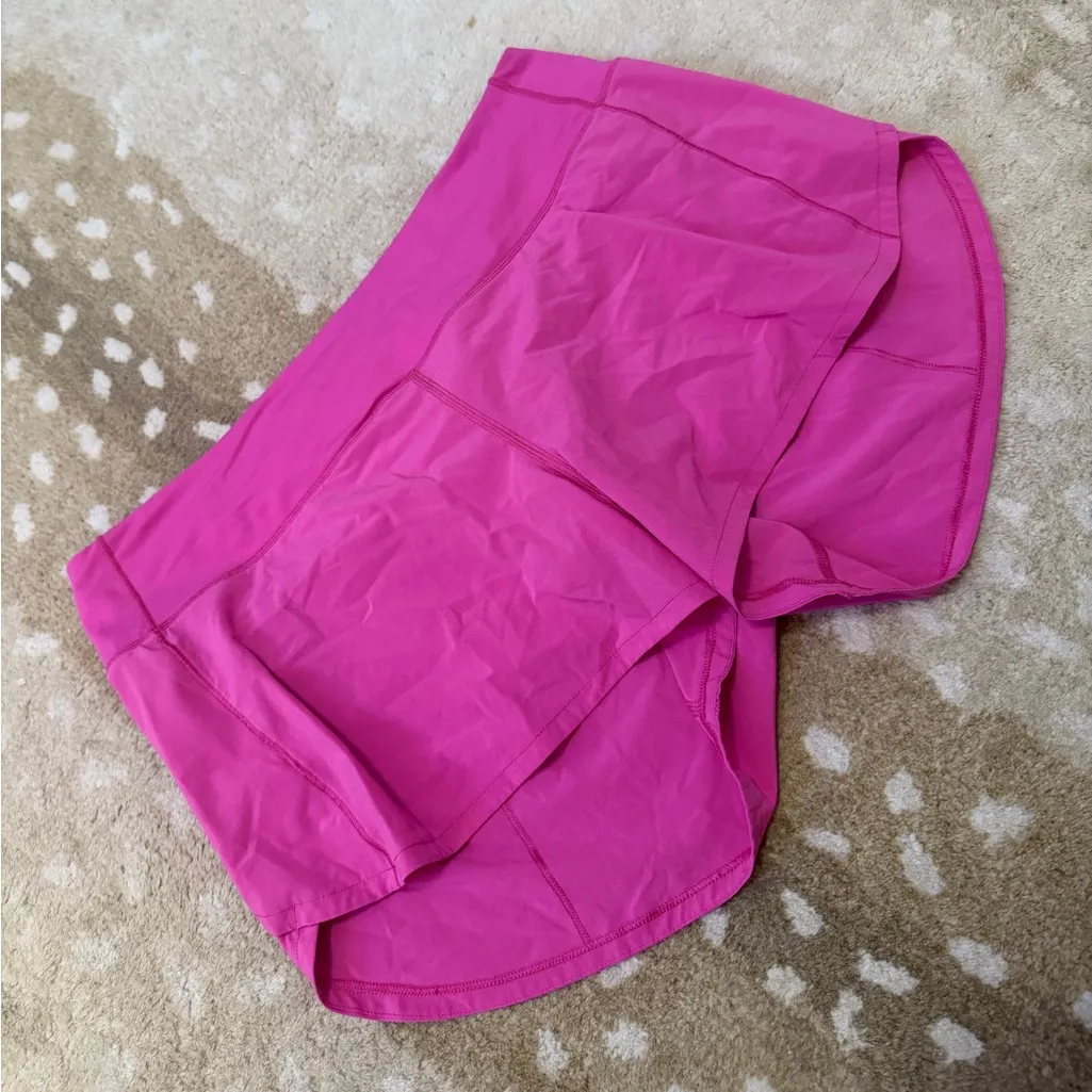 Lululemon Athletica Speed up mid rise shorts in sonic pink women’s size 12 - Image 8