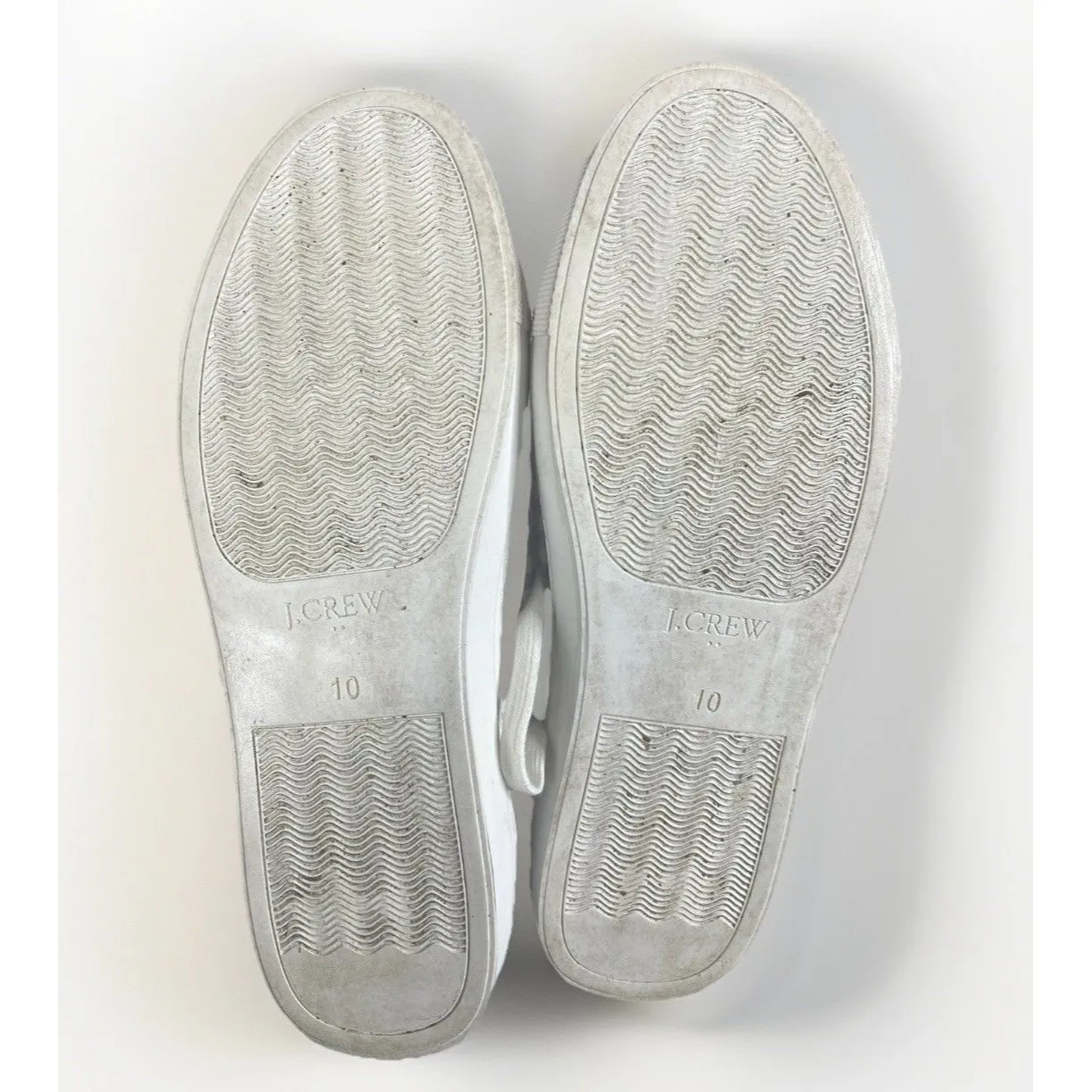 J Crew Road Trip Gingham Plaid Navy & White Sneakers Size 10 Women’s Blue - Image 7