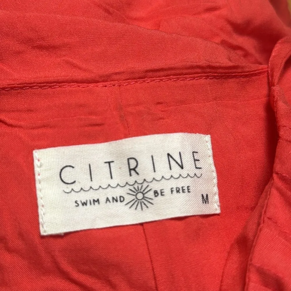 Citrine MARIN ROMPER // CRIMSON M Red Size M - Image 5