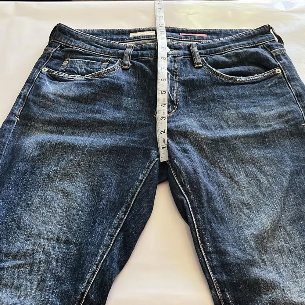 Pilcro and The Letterpress Anthropologie Slim Boyfriend Crop Size 27 - Image 6