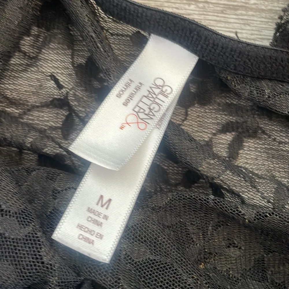 Gilligan & O’Malley Black Slip Size M - Image 3