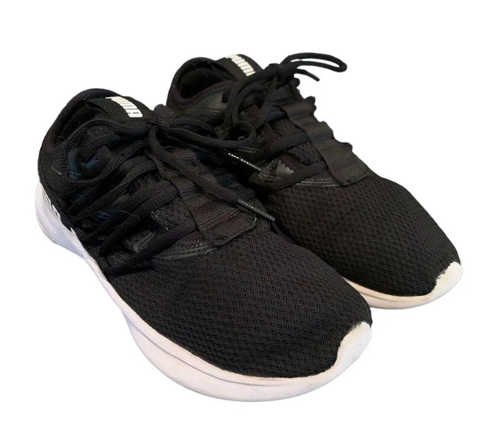 WOMEN'S Puma black Star Vital running shoes sneakers - Image 2